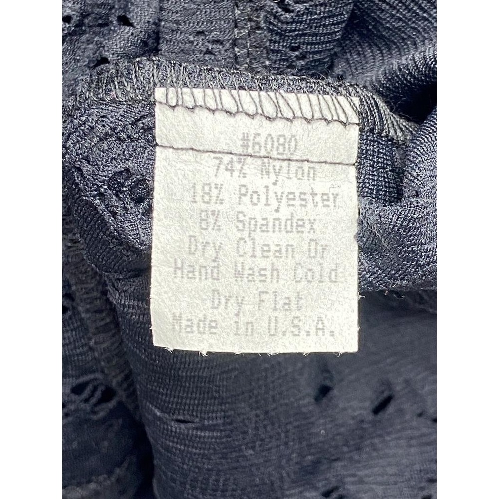 Andria Lieu Collection Jacket Womens Medium Black Long Jamie Lace Made USA - Picture 9 of 15